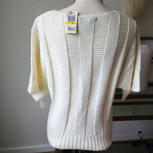 US Sweaters Pullover knit sweater | vanilla cream| M - Picture 4 of 4